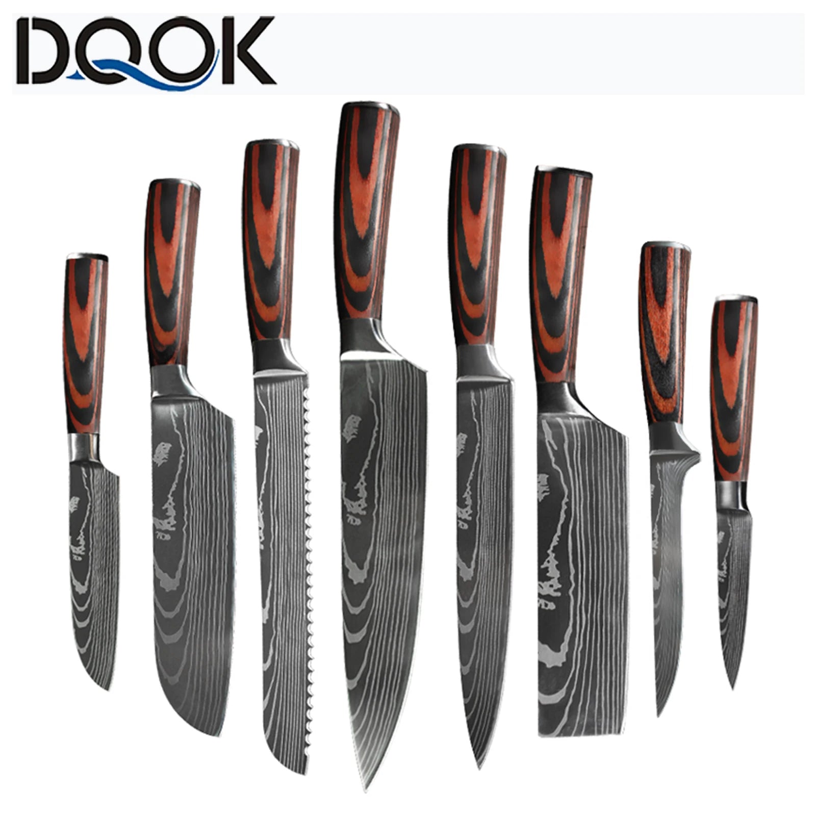 Hikari Series Laser Damascus Knife Collection