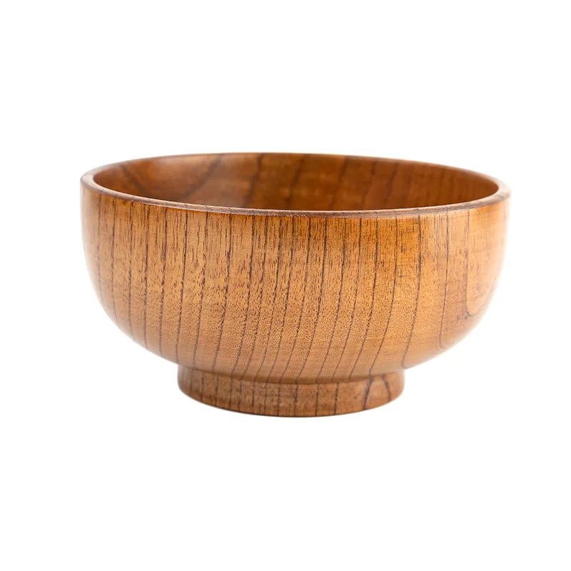 Hinoki Wooden Rice & Soup Bowl