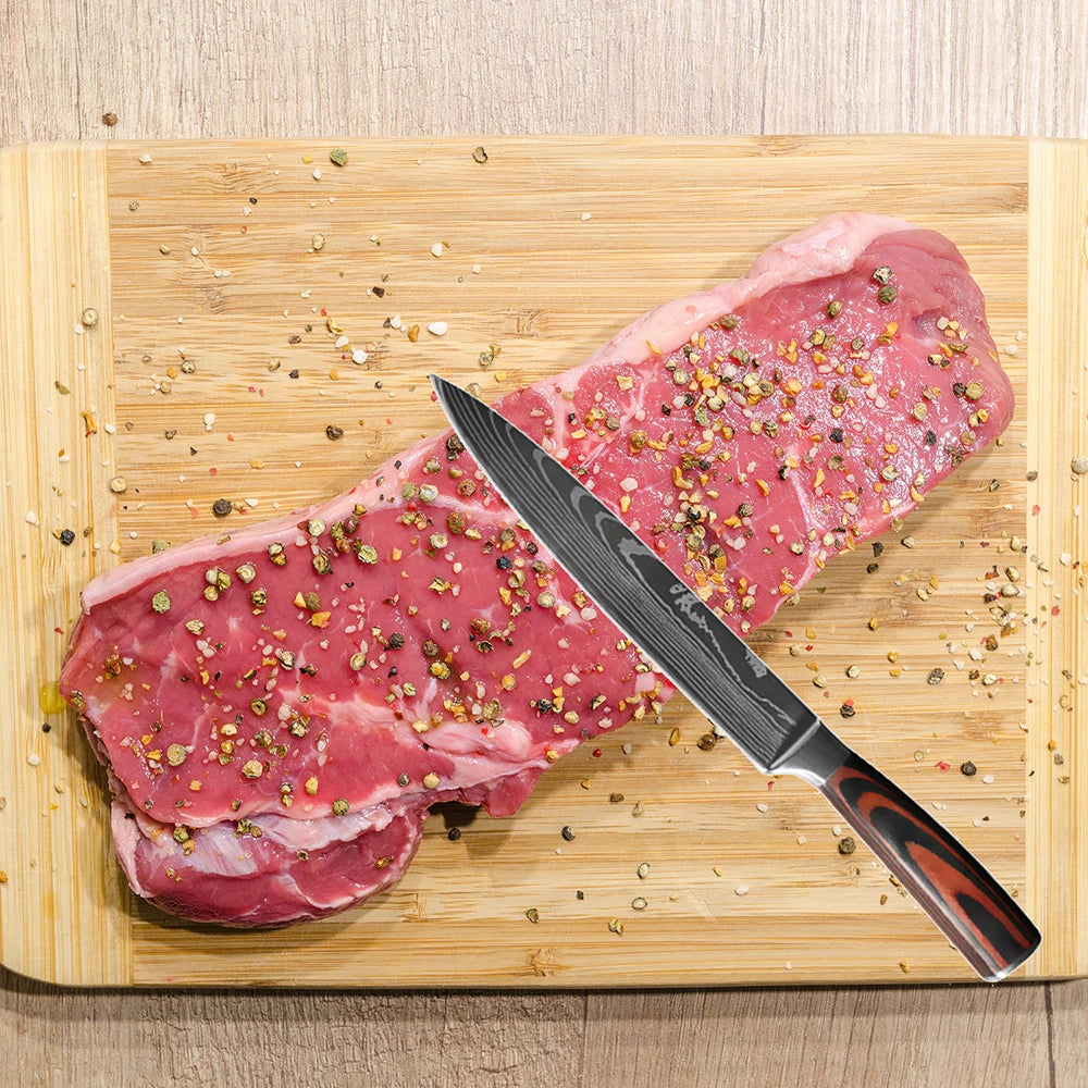 Hikari Series Laser Damascus Knife Collection