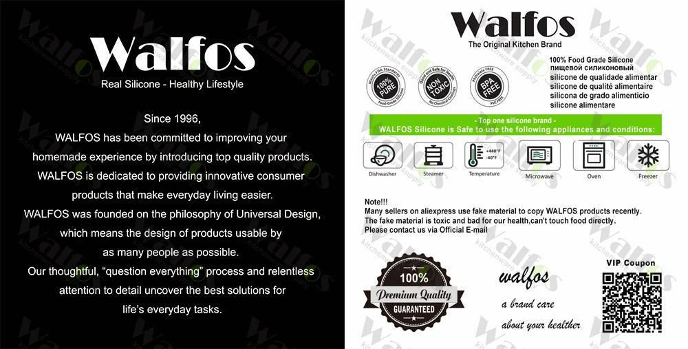 WALFOS 3-in-1 Rotating Manual Whisk Set
