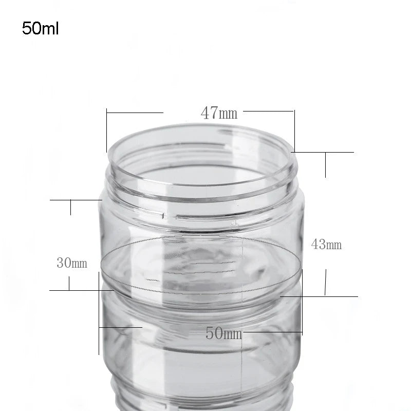 20Pcs Storage Jars With Lids