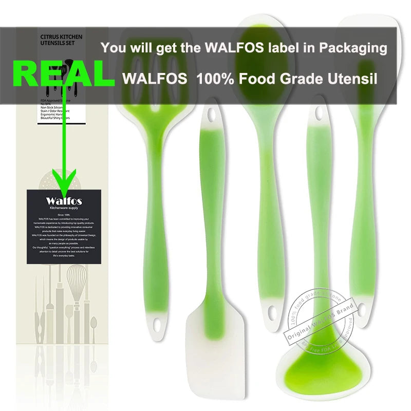 WALFOS Silicone Cooking Tools