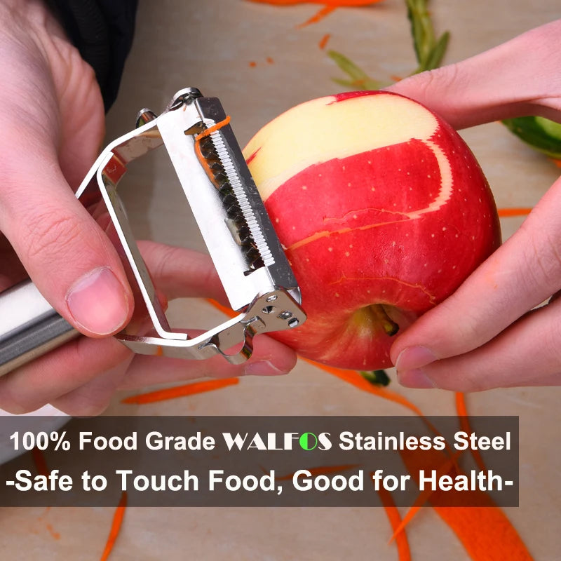 WALFOS Stainless Steel Multi-function Peeler