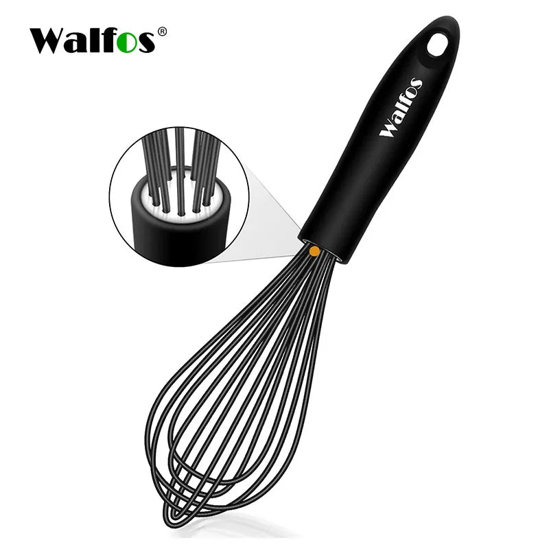 WALFOS 3-in-1 Rotating Manual Whisk Set