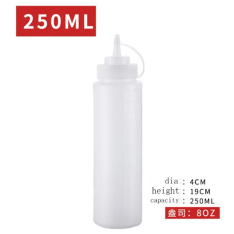 6pcs Condiment Squeeze Bottles