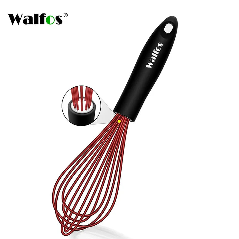 WALFOS 3-in-1 Rotating Manual Whisk Set