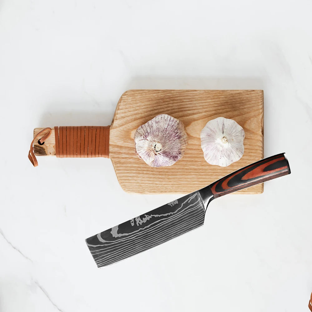 Hikari Series Laser Damascus Knife Collection