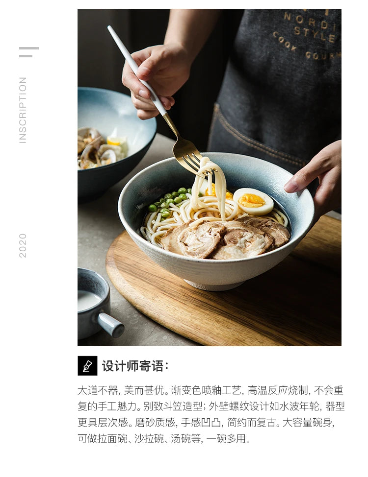 Ramen Bowl Ceramic