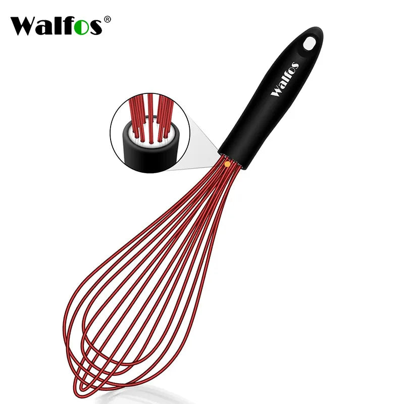 WALFOS 3-in-1 Rotating Manual Whisk Set