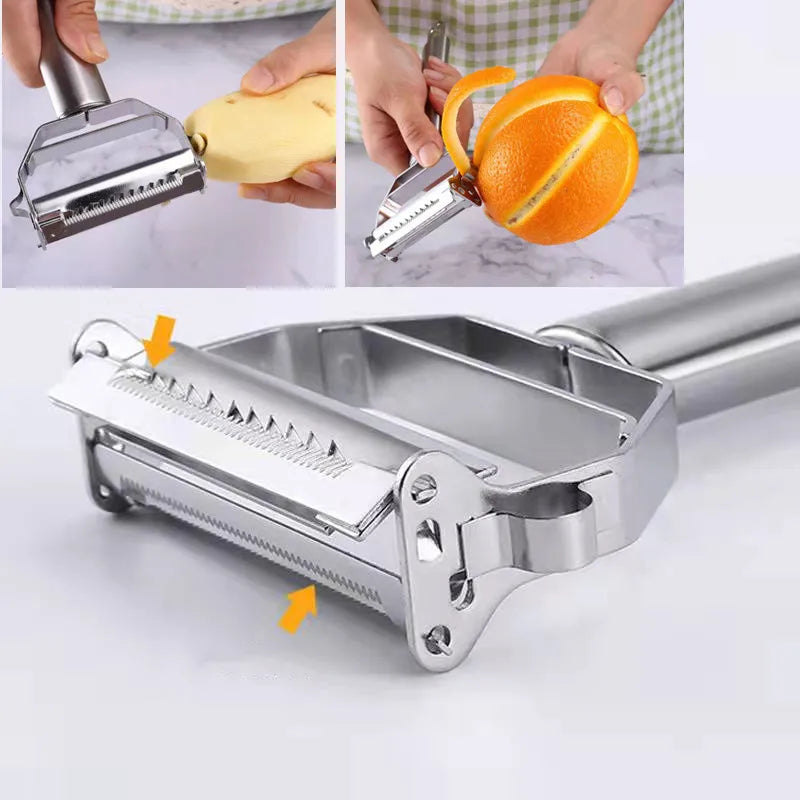 WALFOS Stainless Steel Multi-function Peeler
