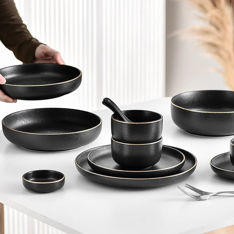 Black Ceramic Cutlery