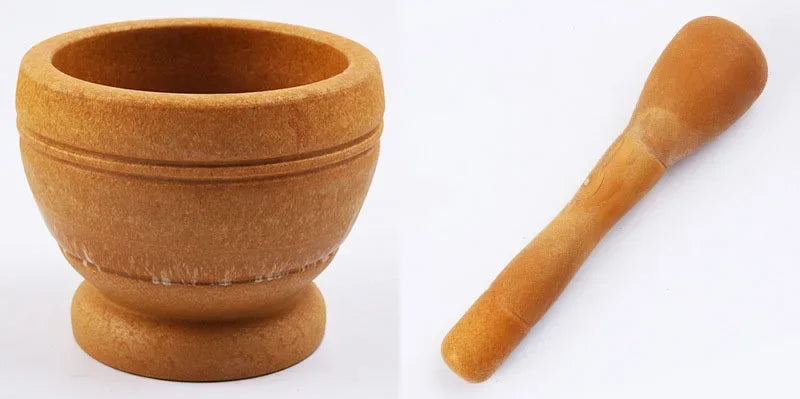 Resin Mortar & Pestle Bowl
