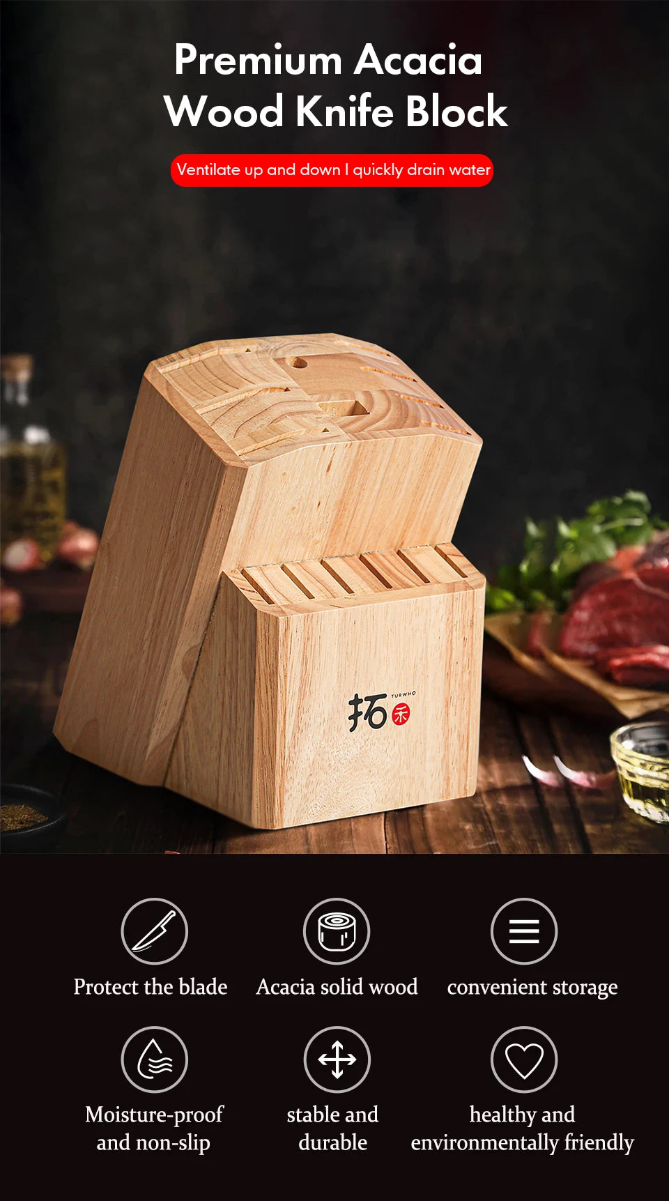 TURWHO Knife Stand