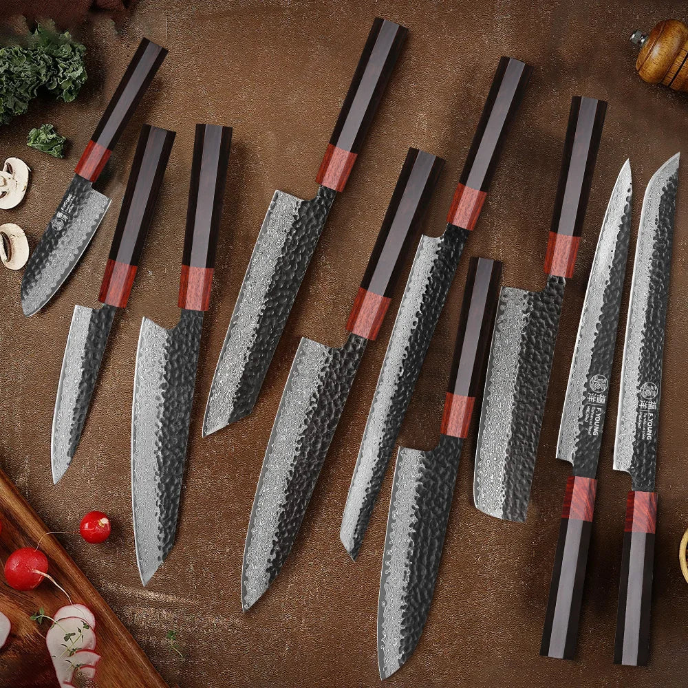 F.YOUNG Hand-Forged Japanese Chef Knife