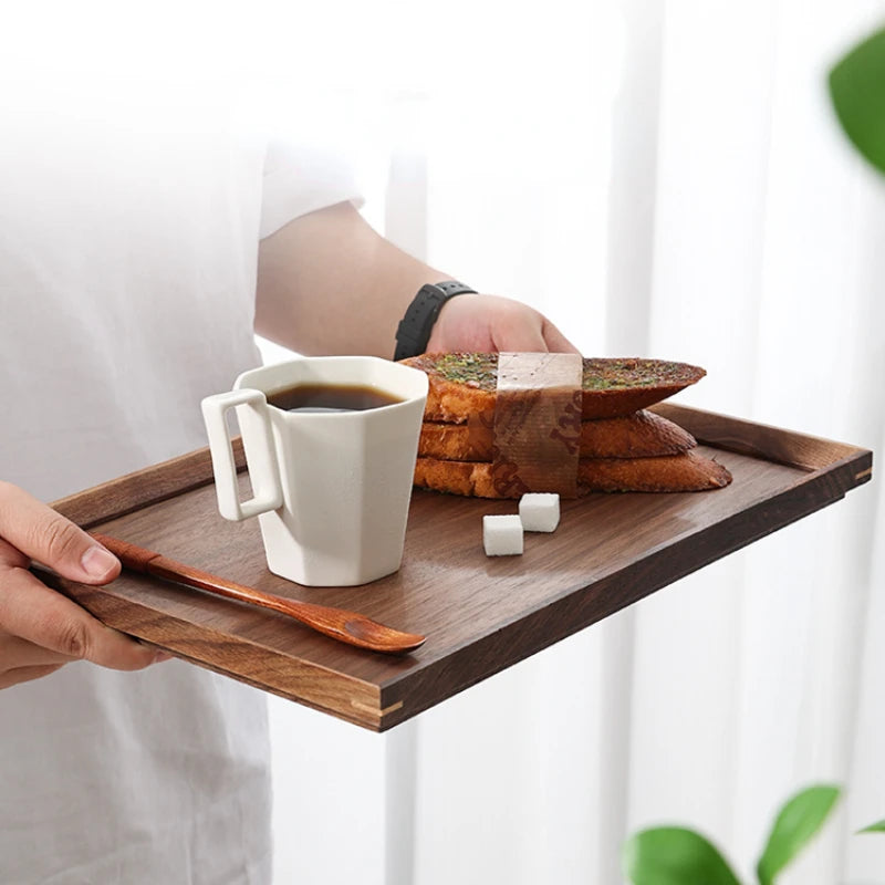 Black Walnut Solid Wood Tray