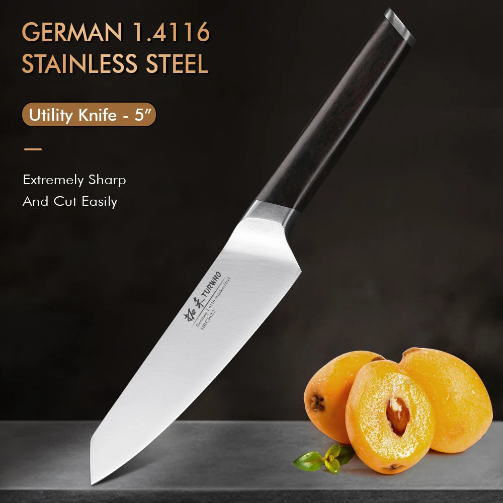 TURWHO 1-3 PCS Kitchen Knives Set