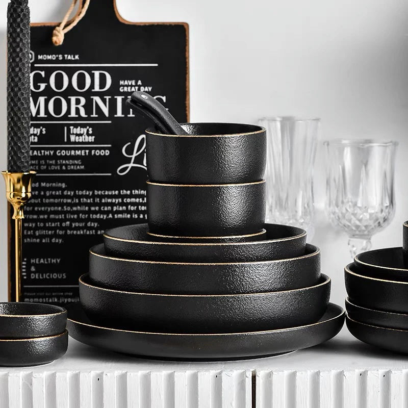 Black Ceramic Cutlery