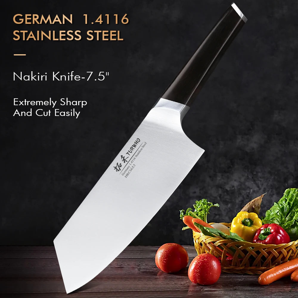 TURWHO 1-3 PCS Kitchen Knives Set