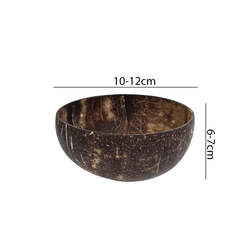 EcoNaturals Coconut Shell Bowl Set