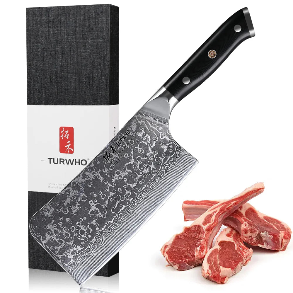 TURWHO 7" Bone Chopper Knife
