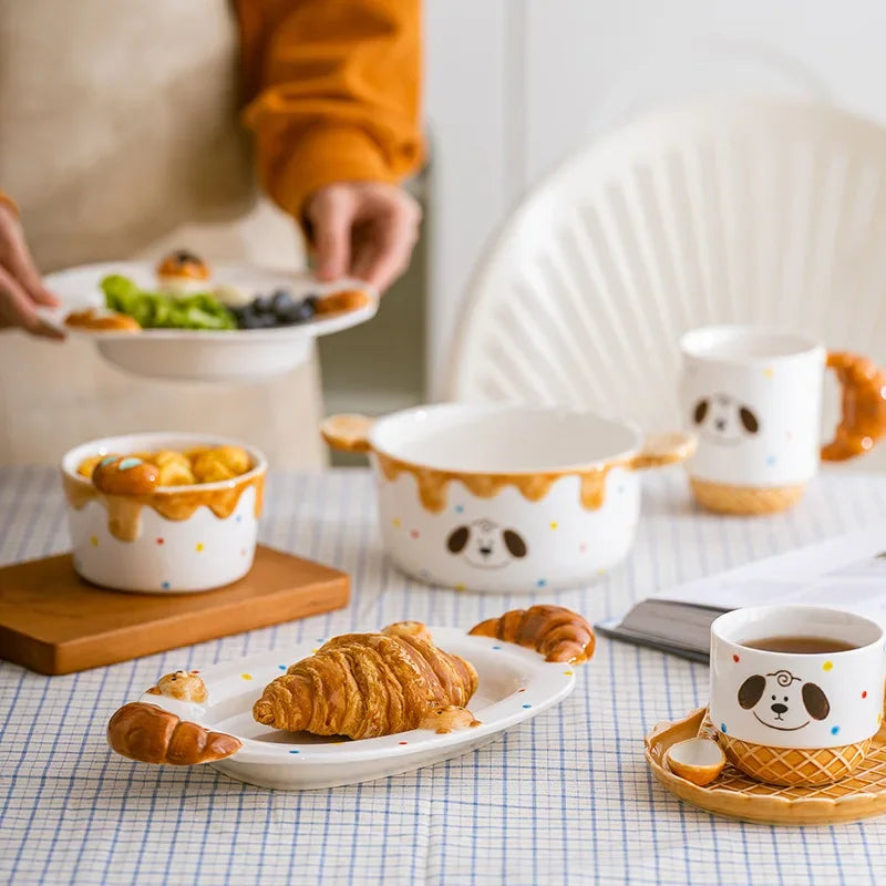 Cartoon Ceramic Tableware