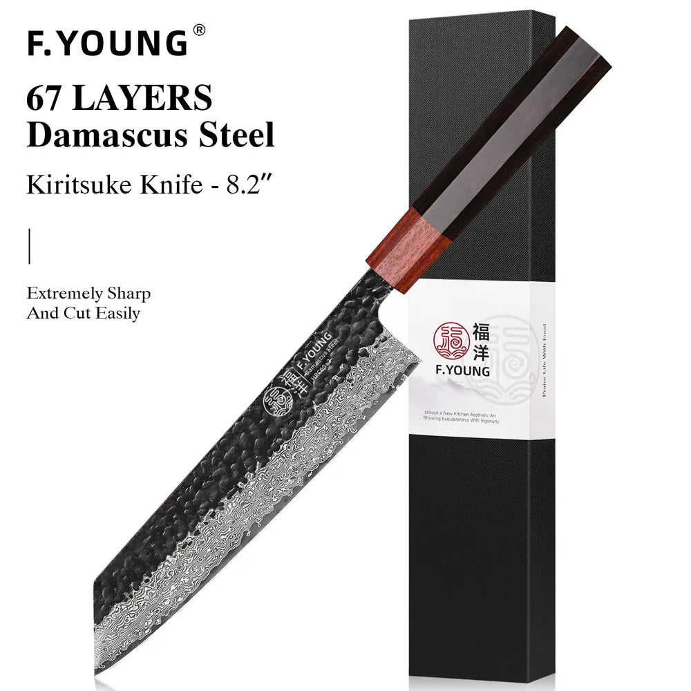 F.YOUNG Hand-Forged Japanese Chef Knife