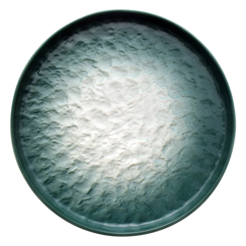 Nordic Gradient Emerald Steak Plate