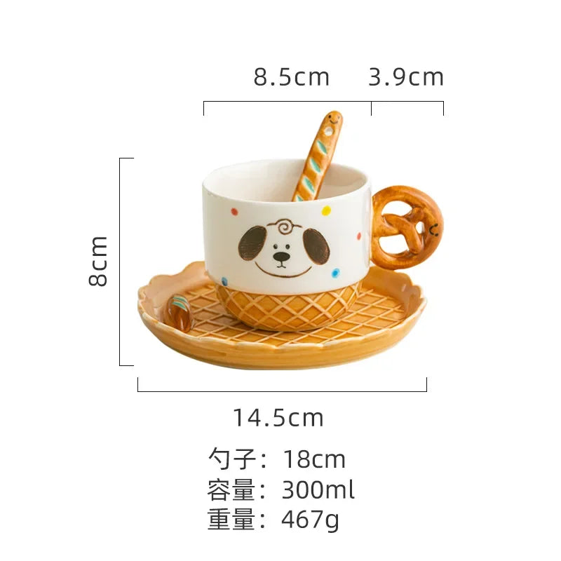 Cartoon Ceramic Tableware