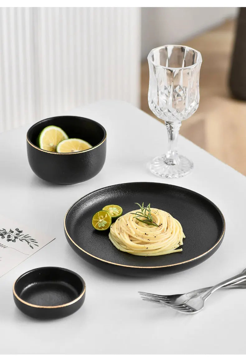 Black Ceramic Cutlery