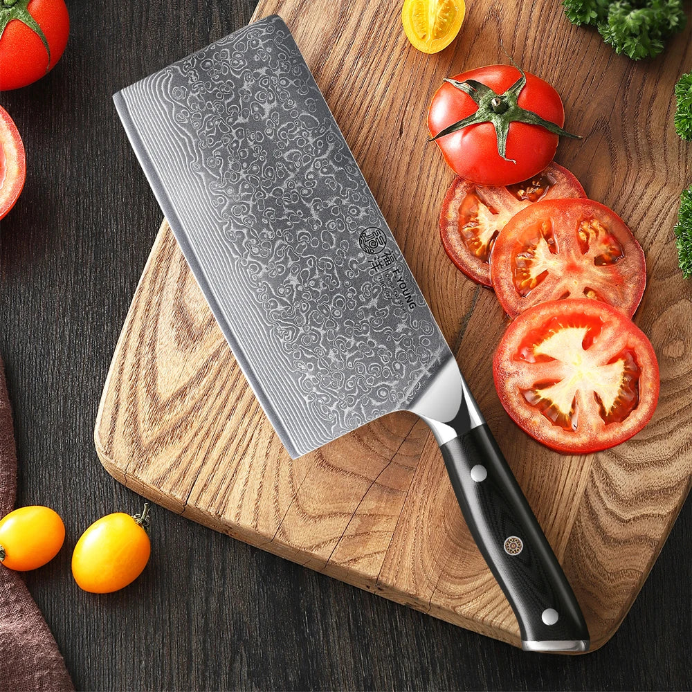 F.YOUNG 7" Chinese Cleaver Knife