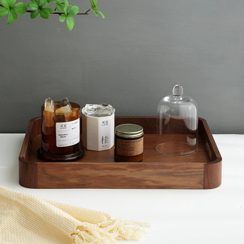 Black Walnut Solid Wood Tray