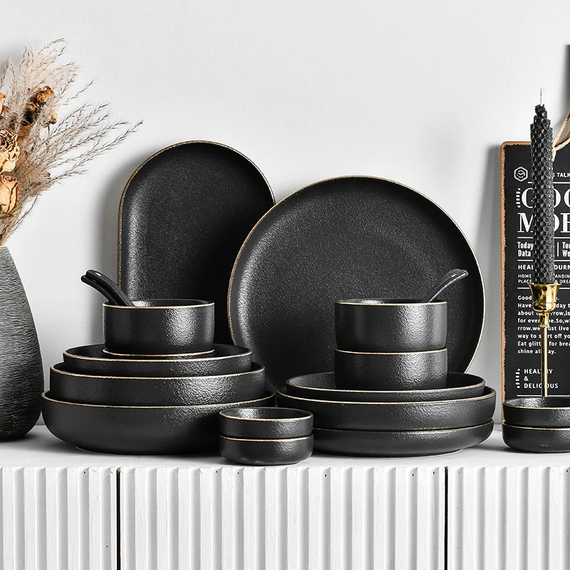 Black Ceramic Cutlery