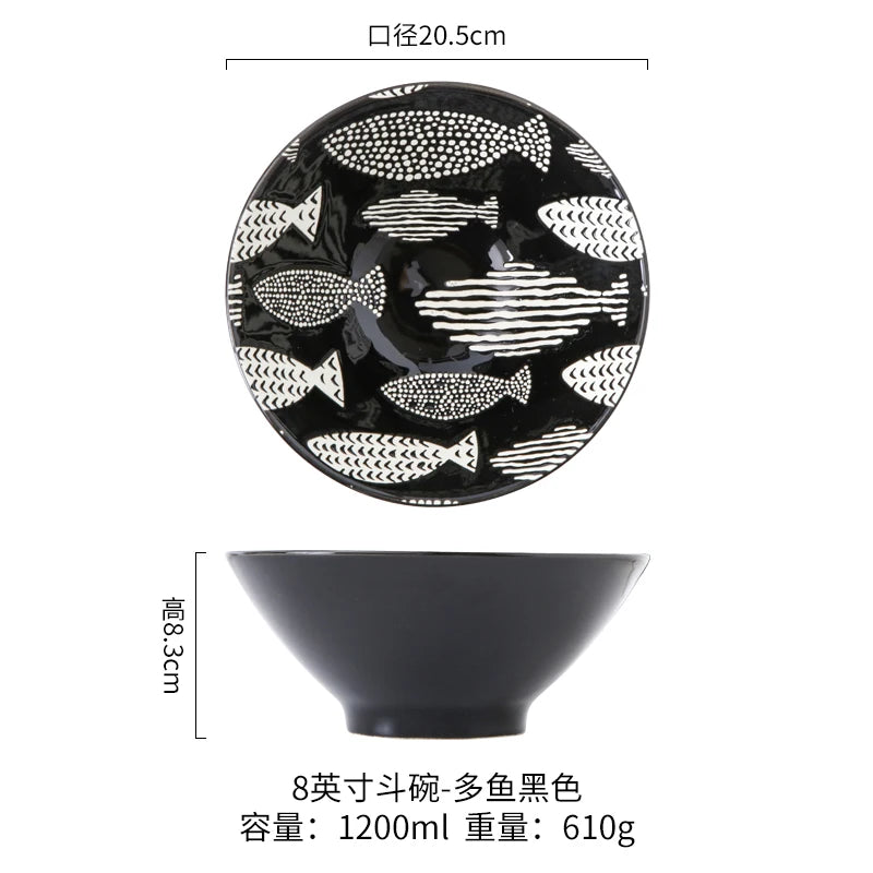 Ramen Bowl Ceramic
