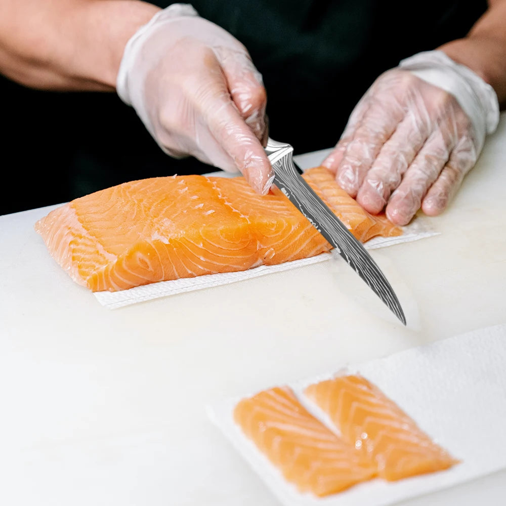 Hikari Series Laser Damascus Knife Collection