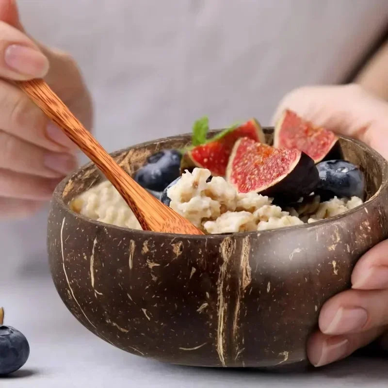 EcoNaturals Coconut Shell Bowl Set