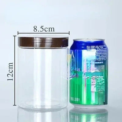 10pcs Food Storage Jars With Coffee Lid