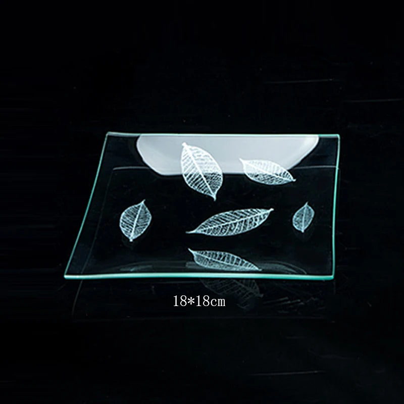 Tempered Glass Plate Tableware