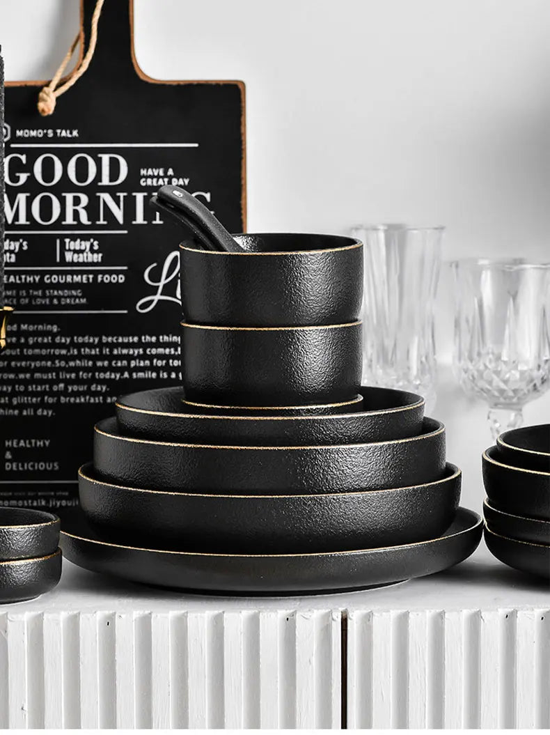 Black Ceramic Cutlery