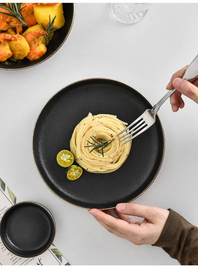 Black Ceramic Cutlery