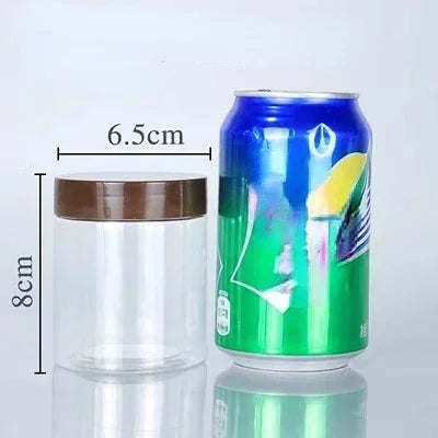 10pcs Food Storage Jars With Coffee Lid