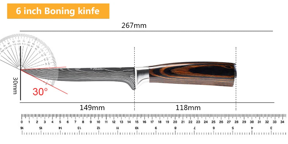Hikari Series Laser Damascus Knife Collection