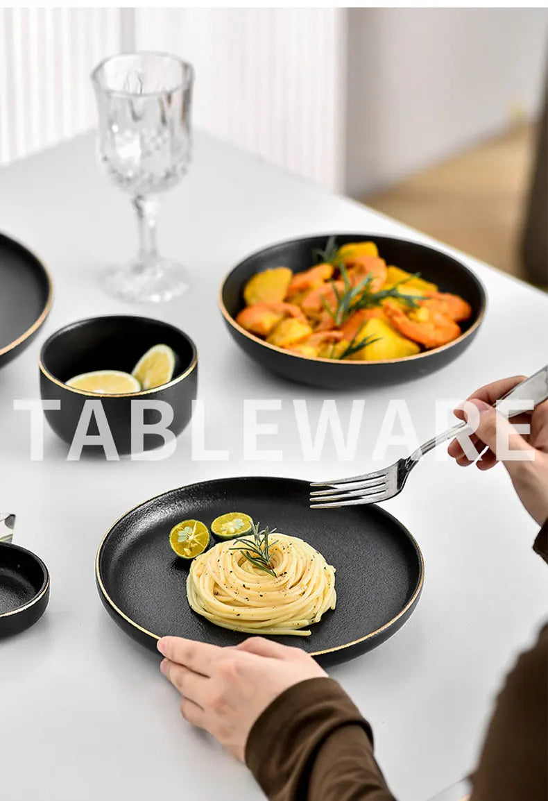 Black Ceramic Cutlery