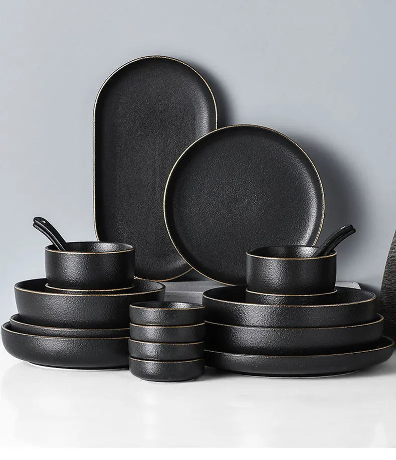 Black Ceramic Cutlery