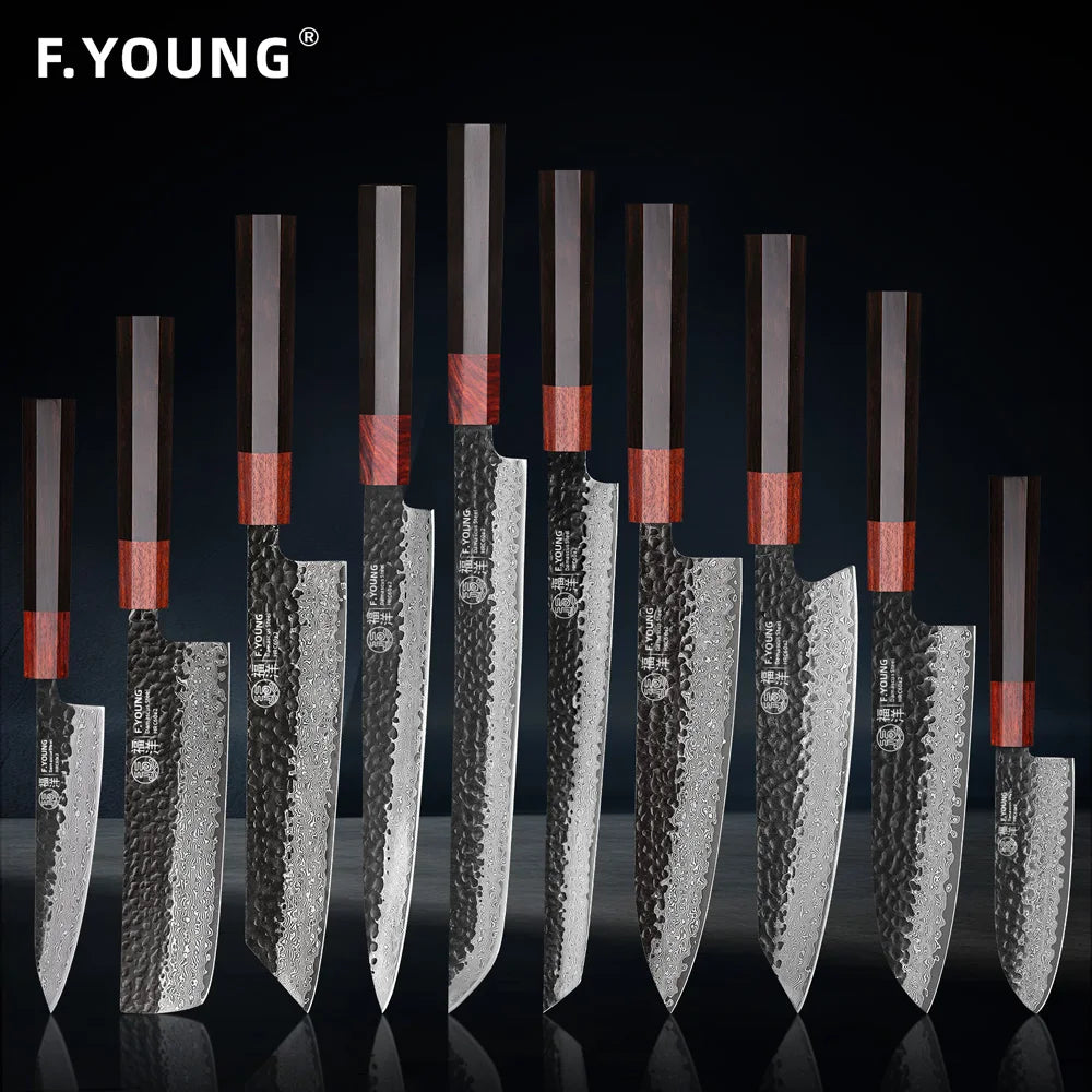 F.YOUNG Hand-Forged Japanese Chef Knife
