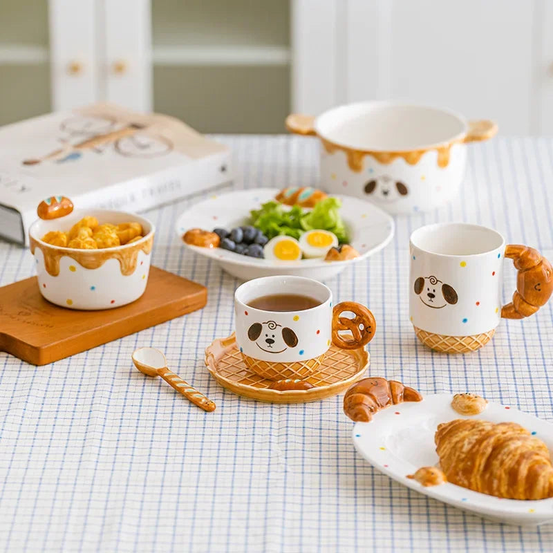 Cartoon Ceramic Tableware