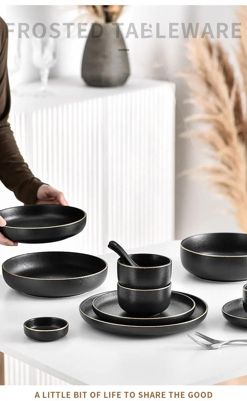 Black Ceramic Cutlery