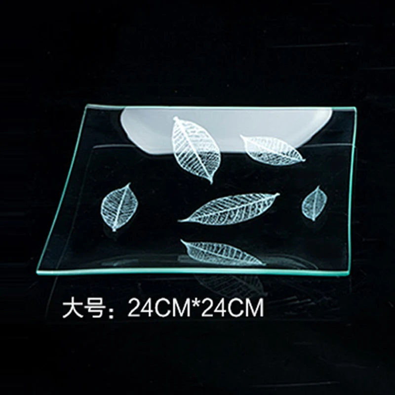 Tempered Glass Plate Tableware