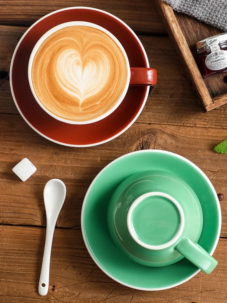 American Ceramic Coffee Cup Set