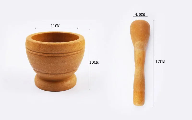 Resin Mortar & Pestle Bowl