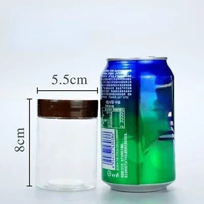 10pcs Food Storage Jars With Coffee Lid